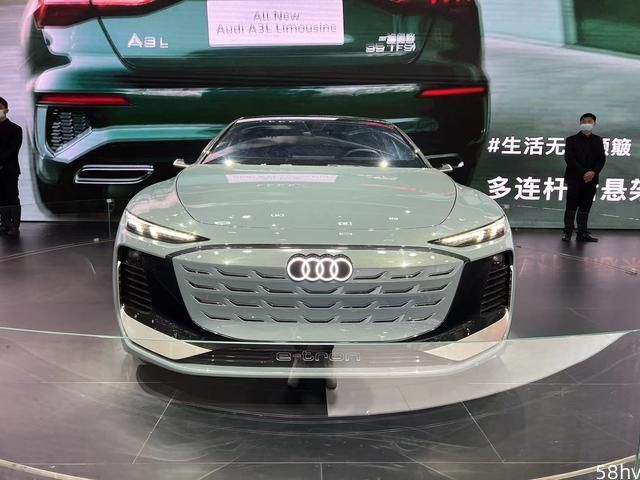 2022广州车展：零百加速不到4秒，奥迪A6 Avant e-tron概念车亮相