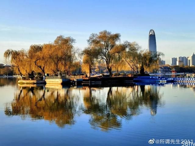 冬日济南大明湖，真是美若画卷！