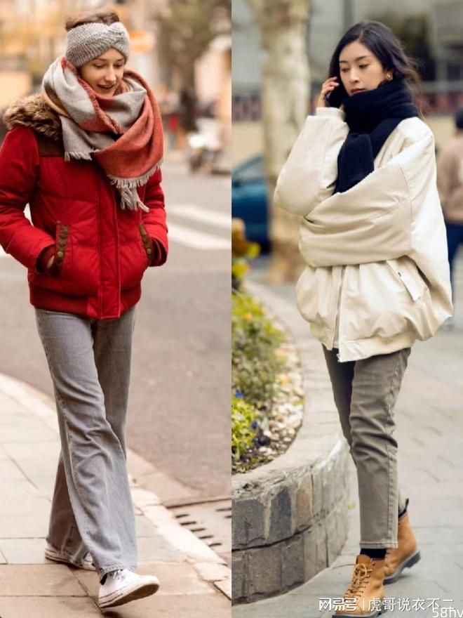 为什么今冬“戴围巾”成为了一种潮流？看看她们就知道，时髦洋气