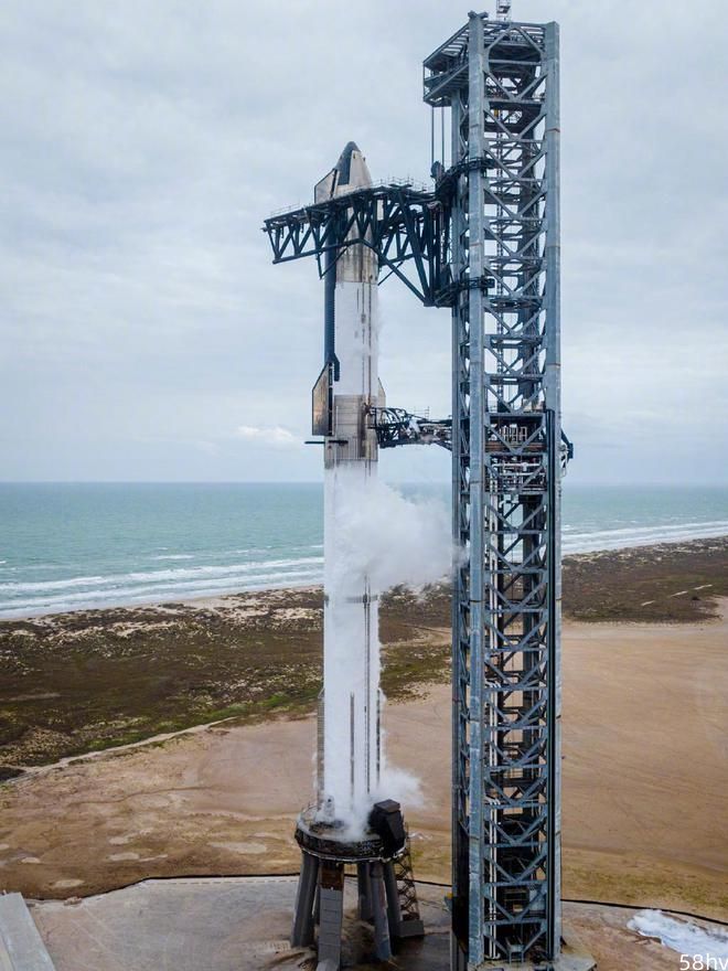 SpaceX 星舰星际飞船完成首次湿式演练，即将进行轨道飞行