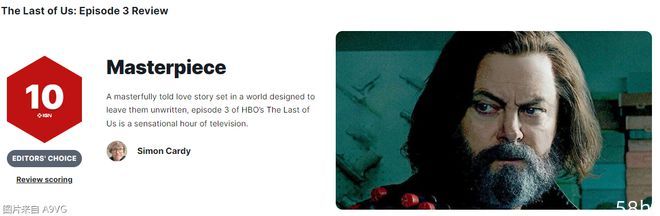 HBO《最后生还者》电视剧第三集 IGN 10分 IMDb 10分