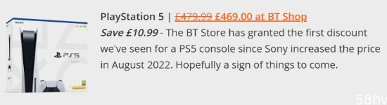 PS5自涨价以来首次在国外降价：英国商店便宜10英镑