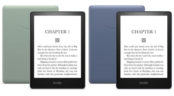 Kindle Paperwhite 5 推出绿色和蓝色版