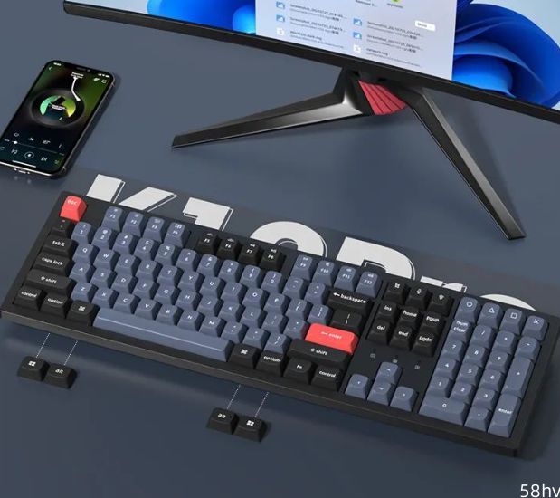 Keychron K10 Pro 轻客制化机械键盘发布，售价 498 元起