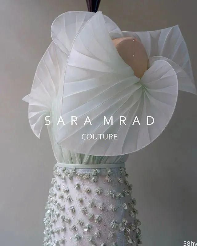 彩色礼服也太美了！来自黎巴嫩Sara Mrad 的古灵精怪“浪漫仙裙”