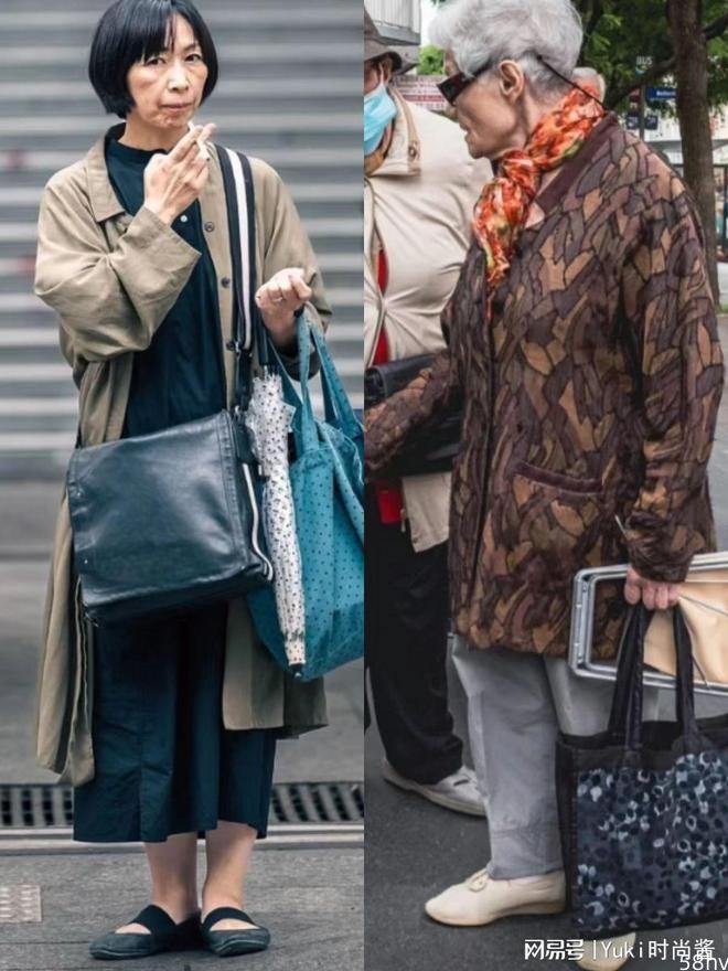 “老年人穿搭”哪里强？北美唐人街阿婆显气色，国内奶奶优雅精致