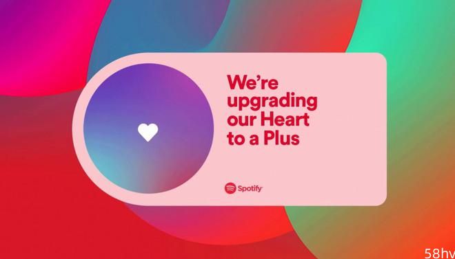 Spotify 音乐宣布取消“心形”标记图标，用“+”取代