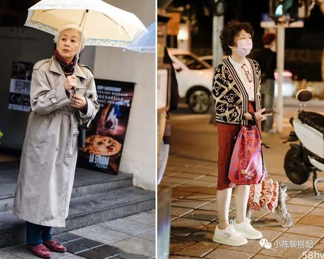 上海阿姨们穿搭才是“反油腻”体质，记住3个秘诀，优雅时髦到老