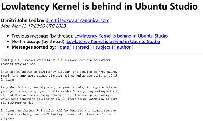 Ubuntu 23.04 用上 Linux 6.2 内核，预计下放到 22.04 LTS 版本