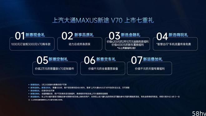 上汽大通MAXUS新途 V70 创客版13.88万元起跨界上市！