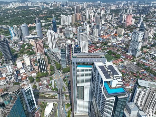 吉隆坡航拍，景色超繁华不会是亚洲金融中心
