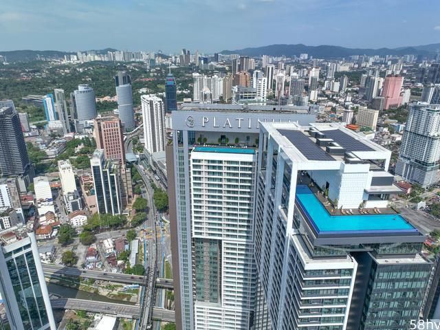 吉隆坡航拍，景色超繁华不会是亚洲金融中心
