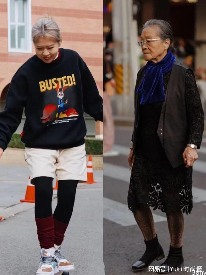 就算是上海奶奶，会不会打扮差别也是真心大，看看她们就知道了