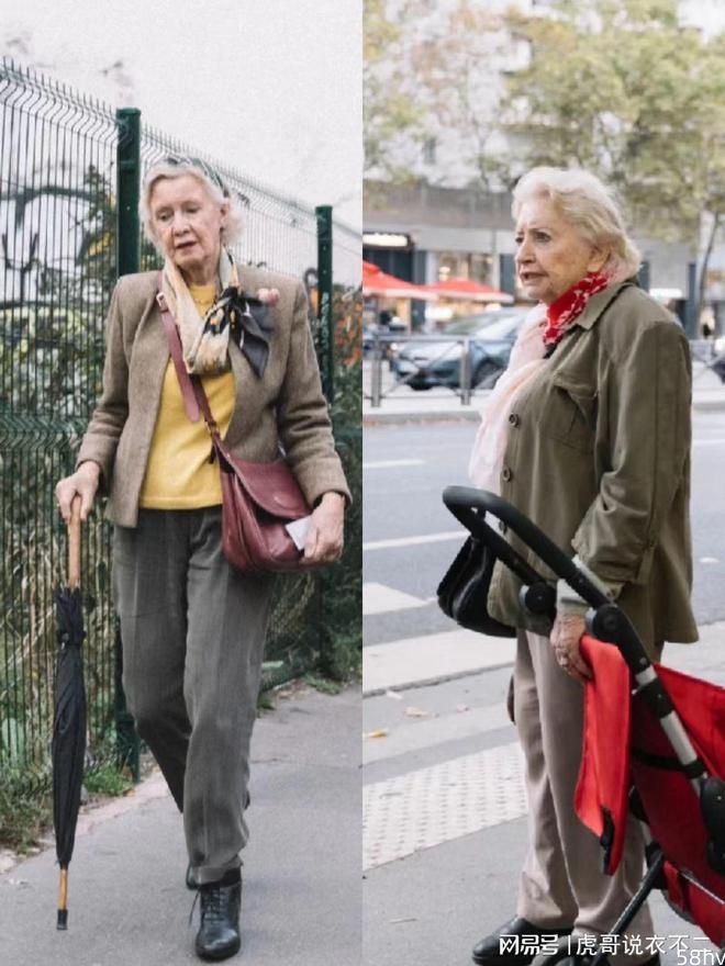 巴黎路人的“松弛感”搭配：不强凹造型，不显老，时尚优雅又自然