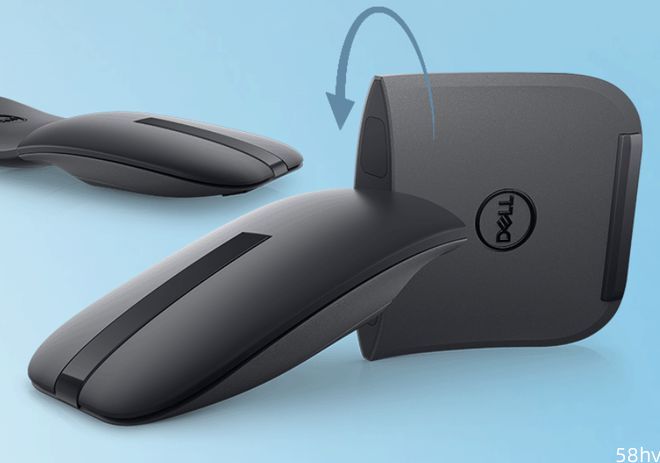 戴尔蓝牙旅行鼠标 MS700 发布：可拧转设计，可连接 3 台设备