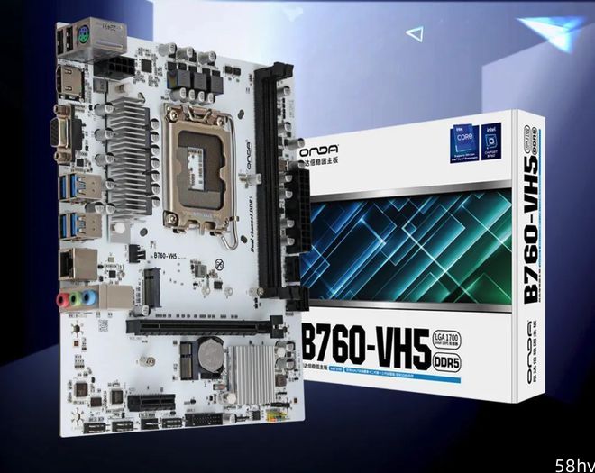 昂达推出新款 B760 主板：支持 DDR5 内存，首发 499 元
