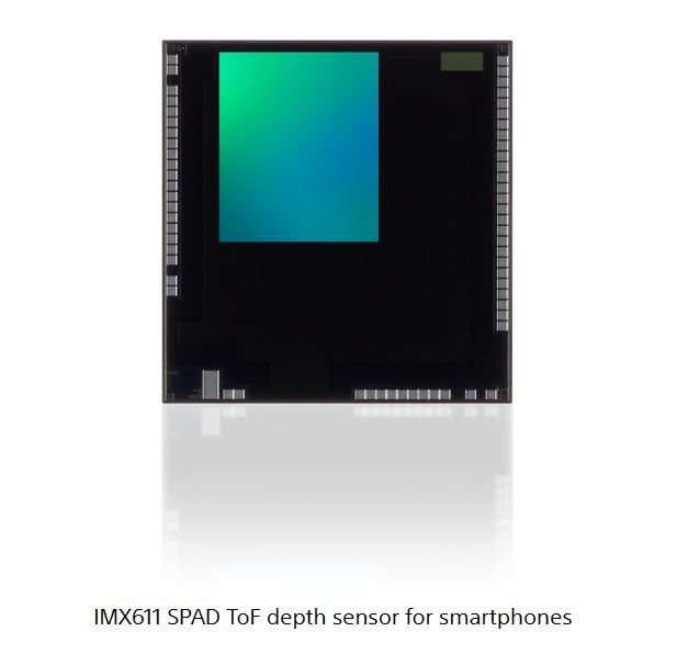索尼发布 IMX611 智能手机 SPAD ToF 景深传感器