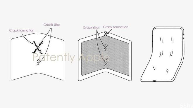 缓解屏幕开裂问题，苹果获得可折叠手机新专利