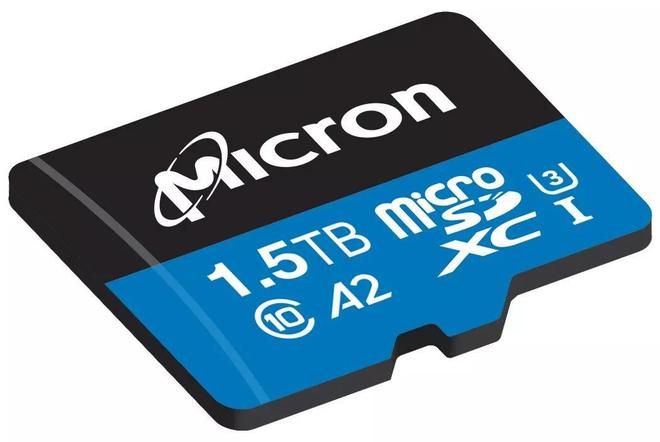 美光 1.5TB microSD 卡开始上市，采用 176 层 NAND 闪存