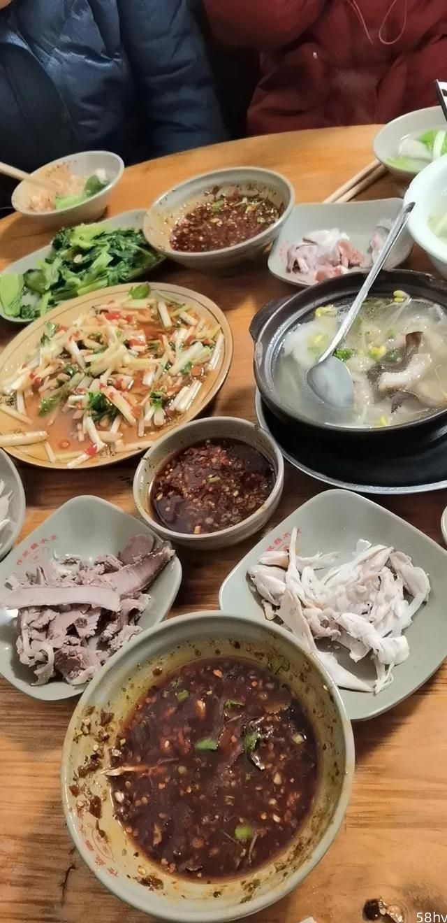 自贡的传统蘸水菜