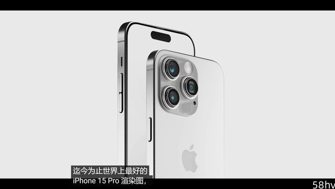 苹果iPhone 15 Pro渲染图出炉：后置摄像头更凸，改用 USB-C 接口