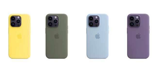 苹果为iPhone 14保护壳和Apple Watch表带推出全新春季配色