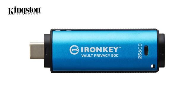 金士顿发布新款 IronKey 硬件加密U盘，采用USB-C接口