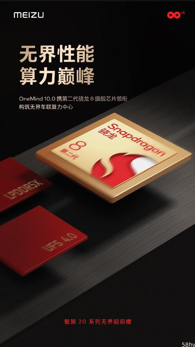 魅族 20 系列官宣：搭载骁龙 8 Gen 2 芯片，OneMind 10.0 加持